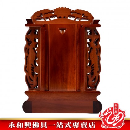 【包雕刻姓氏】烏心石木台灣祖先牌-ANCESTOR CARD
