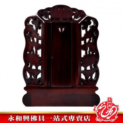 【包雕刻姓氏】烏心石木台灣祖先牌-ANCESTOR CARD