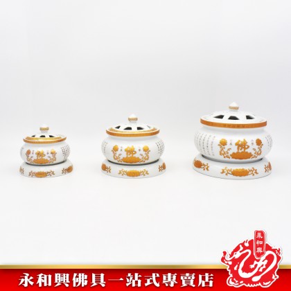 白淨佛爐 - Incense Burner 白淨佛爐 - Incense Burner