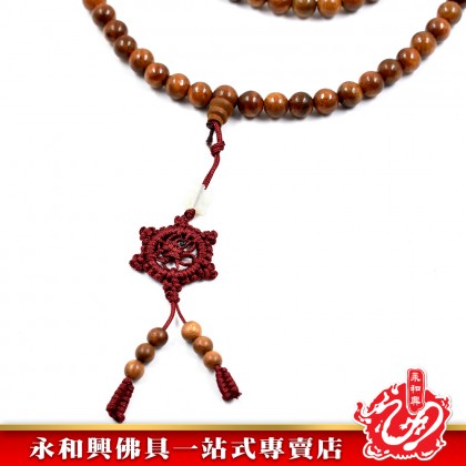 綠檀檀木108粒佛珠-WING WOH HING