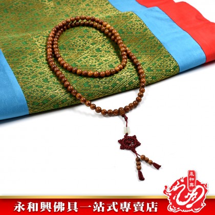 綠檀檀木108粒佛珠-WING WOH HING