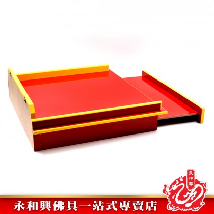 永和興 招財進寶雕刻神托-WING WOH HING