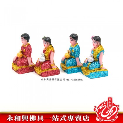 永和興泰國男女工人（一對）-WING WOH HING