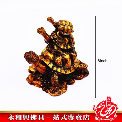 永和興風水古銅色龜-WING WOH HING