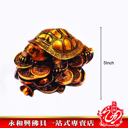 永和興風水古銅色龜-WING WOH HING