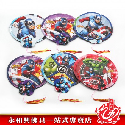 永和興中秋紙燈籠18cmx6個/Baby Shark/Pony/Frozen/Pixar Car/Avengers/中秋燈籠/中秋節/紙燈籠Mid-Autumn Festival/Moon Festival/Paper Lantern/Moon Festival Lantern- Moon Festival Paper Lantern
