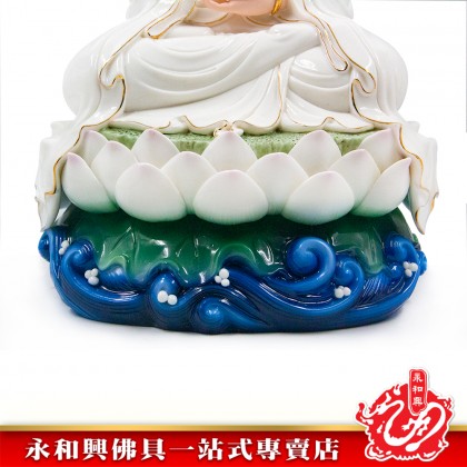16寸觀音神像（白衣）- WING WOH HING