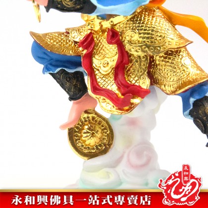 10寸立雲雙輪哪吒彩色-WING WOH HING