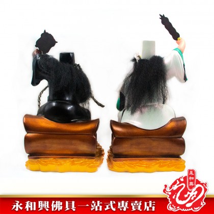 16寸大二伯爺神像彩色-WING WOH HING