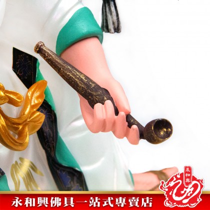 16寸大二伯爺神像彩色-WING WOH HING