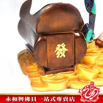16寸大二伯爺神像彩色-WING WOH HING