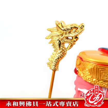 12寸坐椅伯公（活眼）彩色-WING WOH HING