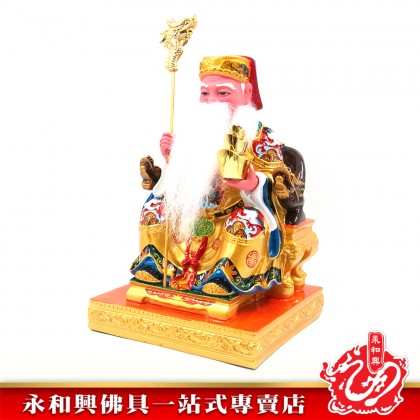 12寸坐椅伯公彩色-WING WOH HING