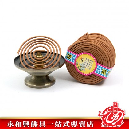 永和興靜悟香塔香皇4小時x240片裝塔香/盤香/環香/塔香皇/靜悟香/4小時盤香-Incense Coil