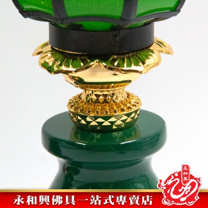 永和興11號青色大理石LED燈/大二伯爺燈/神台燈/拜神燈/大伯爺/二伯爺/LED神台燈/青色神台燈-WingWohHing LED Light