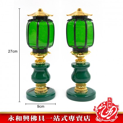 永和興11號青色大理石LED燈/大二伯爺燈/神台燈/拜神燈/大伯爺/二伯爺/LED神台燈/青色神台燈-WingWohHing LED Light