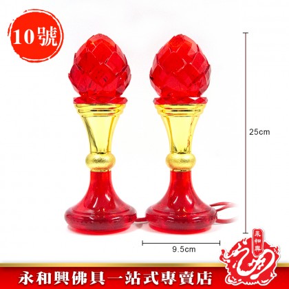 永和興台式LED桃燈/拜神燈/神台燈/LED神台燈/拜大神-WingWohHing LED Light