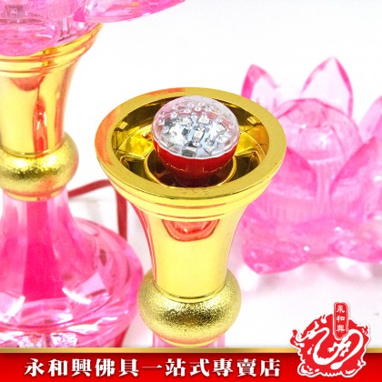 永和興台式LED蓮花燈/拜神燈/神台燈/拜觀音/拜佛祖/LED燈/LED拜神燈/LED神台燈-WingWohHing LED Light