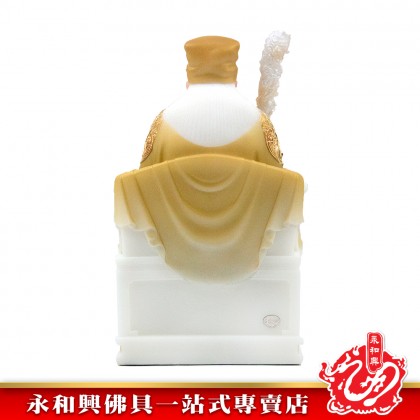 永和興12寸地主公土地公天潤石鈺彩黃/16寸地主公土地公天潤石鈺彩紅/地主公/地主公/天潤石/地主公神像/土地公神像-WingWohHing Di Zhu