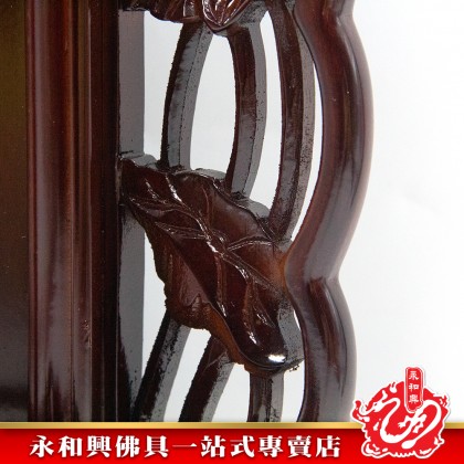 【包雕刻姓氏】烏心石木台灣祖先牌（大）-ANCESTOR CARD