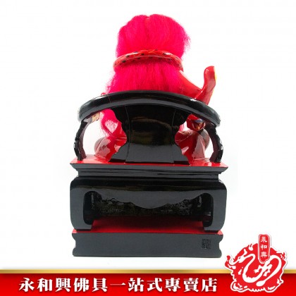 永和興16寸紅臉法主公神像極彩K金/樹脂/紅臉法主公神像-WingWohHing