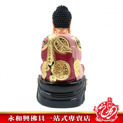 永和興16寸釋迦牟尼佛極彩K金/釋迦牟尼神像/16寸釋迦牟尼/Śākyamuni-Wing Woh Hing