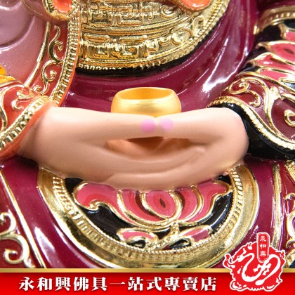 永和興16寸釋迦牟尼佛極彩K金/釋迦牟尼神像/16寸釋迦牟尼/Śākyamuni-Wing Woh Hing