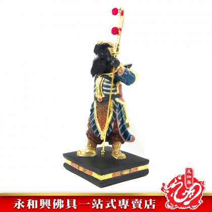 永和興12寸周倉將軍古彩色/周仓将军古彩色/16寸周倉神像/古彩色-Wing Woh Hing