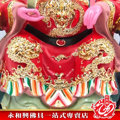 永和興12寸媽祖極彩K金神像/樹脂/媽祖神像/12寸神像-WingWohHing