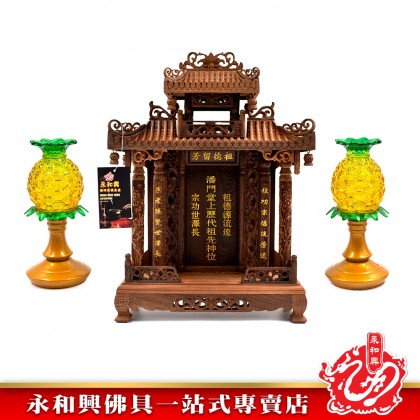 雙龍行水晶玻璃旺來LED燈-LED LIGHT