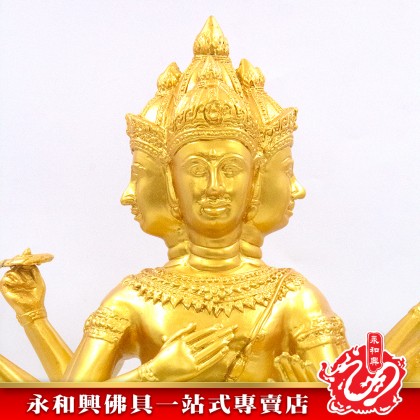 永和興泰國四面佛/金箔四面佛/金漆四面佛/四面佛/泰國進口四面佛/金箔四面佛/Brahma-Phra Phrom