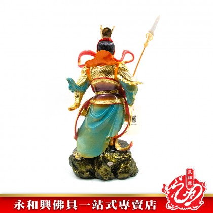 永和興五營將軍16寸三太子神像/極彩K金/哪吒- WING WOH HING
