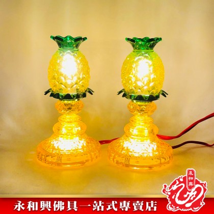 雙龍行水晶玻璃旺來LED燈-LED LIGHT