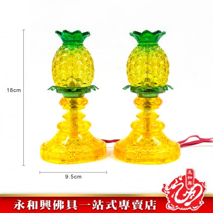 雙龍行水晶玻璃旺來LED燈-LED LIGHT