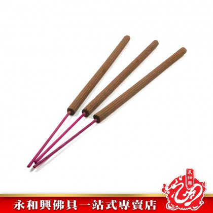 永和興富貴朱律甘文煙香粗香3支1.3mm-Joss Stick