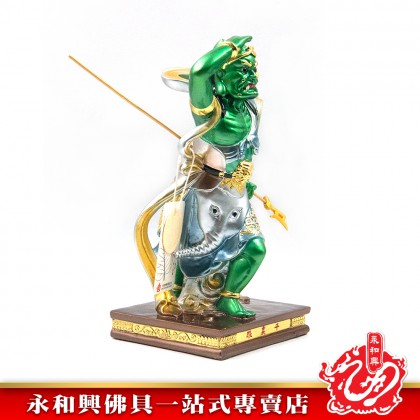 永和興12寸千里眼珍珠彩神像/千里眼/12寸千里眼神像/12寸神像-WING WOH HING