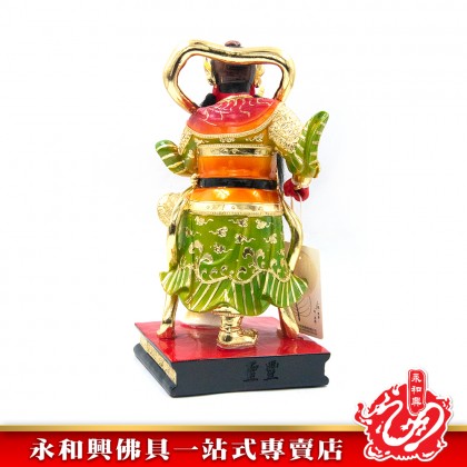 永和興12寸康元帥極彩K金/五營將軍/康元帥/12寸康元帥神像-WING WOH HING