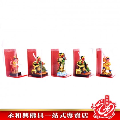 永和興鍍金神像/關公/單輪三太子/雙輪三太子- WingWohHing Buddha Statue