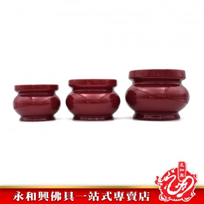 永和興朱紅色香爐 - WingWohHing Incense Burner 永和興朱紅色香爐 - WingWohHing Incense Burner