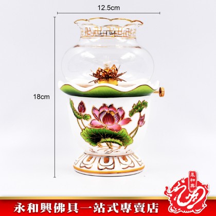 永和興描金彩色浮雕蓮花系列 - WingWohHing Gold Embossed Lotus Series