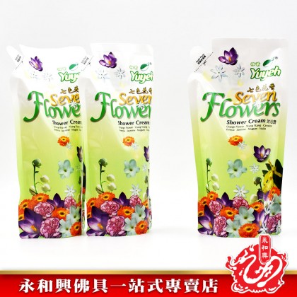 柚葉牌沐浴露補充裝 Yu Yeh Shower Cream Refill Pack 600ml 
