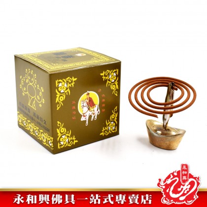 1小時檀香盤香 12小盒 x 48片 = 576片- Incense Coils