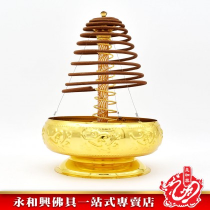 大台式步步高升塔香架- Incense Coil Holder 